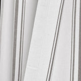 Lush Decor Farmhouse Stripe Yarn Dyed Cotton Window Curtain Panel Pair