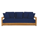 SAFAVIEH Couture Montford Teak 3-Seat Bench Casing Cover - 72Wx29Dx1H