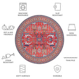 SAFAVIEH Tucson Annaig Transitional Machine Washable Rug