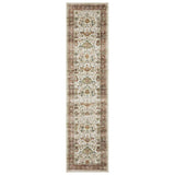 Vista Home Sunderland Vintage Bordered Machine Washable Area Rug Mat