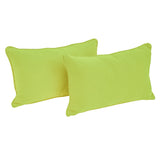 20-inch by 12-inch Lumbar Throw Pillows (Set of 2)
