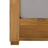 SAFAVIEH Couture Montford Teak 3-Seat Bench Casing Cover - 72Wx29Dx1H