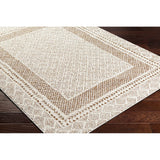 Livabliss Freud Bohemian Bordered Area Rug