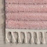 Nuloom Briella High-Low Geometric Shag Area Rug