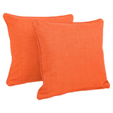 Blazing Needles Delaney Indoor/Outdoor Throw Pillow Set (Set of 4)