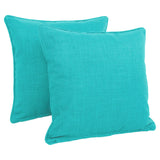 Blazing Needles Delaney Indoor/Outdoor Throw Pillow Set (Set of 4)