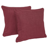 Blazing Needles Delaney Indoor/Outdoor Throw Pillow Set (Set of 4)
