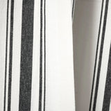 Lush Decor Farmhouse Stripe Yarn Dyed Cotton Window Curtain Panel Pair