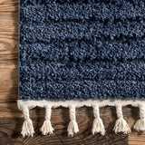 Nuloom Briella High-Low Geometric Shag Area Rug