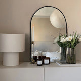 Bathroom Arch Aluminum Wall Mirror Vanity Mirrors