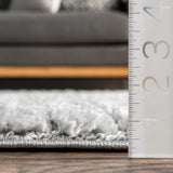 Nuloom Briella High-Low Geometric Shag Area Rug