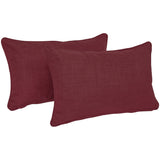 Blazing Needles Delaney Indoor/Outdoor Throw Pillow Set (Set of 4)