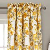 Porch & Den Elcaro Floral Room Darkening Curtain Panel Pair