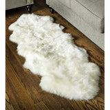 Silver Orchid Nansen Genuine Soft Australian Sheepskin Rug