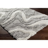 Livabliss Alta Shag Scandinavian Abstract Area Rug