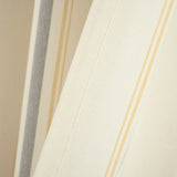 Lush Decor Farmhouse Stripe Yarn Dyed Cotton Window Curtain Panel Pair