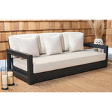 SAFAVIEH Couture Montford Teak 3-Seat Bench Casing Cover - 72Wx29Dx1H