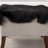 Silver Orchid Nansen Genuine Soft Australian Sheepskin Rug
