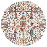 SAFAVIEH Handmade Heritage Snjolaug Floral Wool Rug