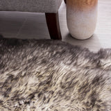 Silver Orchid Nansen Genuine Soft Australian Sheepskin Rug