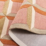 SAFAVIEH Handmade Genre Hikariko Mid-Century Modern Wool Rug