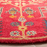 SAFAVIEH Handmade Heritage Picture Block Floral Traditional Oriental Wool Rug