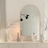 Bathroom Arch Aluminum Wall Mirror Vanity Mirrors