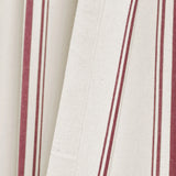Lush Decor Farmhouse Stripe Yarn Dyed Cotton Window Curtain Panel Pair