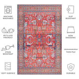 SAFAVIEH Tucson Annaig Transitional Machine Washable Rug