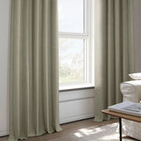 Exclusive Fabrics Faux Linen Grommet Room Darkening Curtain (1 Panel)