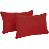 Blazing Needles Delaney Indoor/Outdoor Throw Pillow Set (Set of 4)