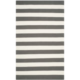 SAFAVIEH Handmade Montauk Geltrude Stripe Cotton Flatweave Rug