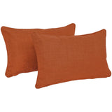 Blazing Needles Delaney Indoor/Outdoor Throw Pillow Set (Set of 4)