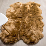 Silver Orchid Nansen Genuine Soft Australian Sheepskin Rug