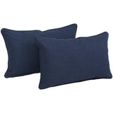 Blazing Needles Delaney Indoor/Outdoor Throw Pillow Set (Set of 4)