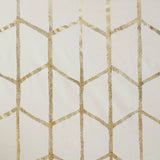 Intelligent Design Khloe Total Blackout Metallic Print Grommet Top Curtain Panel