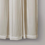 Lush Decor Grommet Sheer Panel Pair with Insulated Blackout Lining