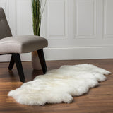 Silver Orchid Nansen Genuine Soft Australian Sheepskin Rug