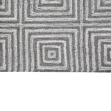 George Towne Living Sara Luxury Handmade Abstract Wool Sara Area Rug