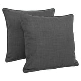 Blazing Needles Delaney Indoor/Outdoor Throw Pillow Set (Set of 4)