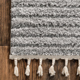 Nuloom Briella High-Low Geometric Shag Area Rug