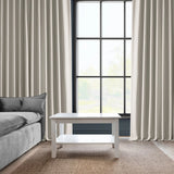 Exclusive Fabrics Faux Linen Grommet Room Darkening Curtain (1 Panel)