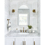 Rita Arch Modern Frameless Bathroom Vanity Mirror