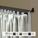 InStyleDesign 0.62-inch Double Blackout Curtain Rod