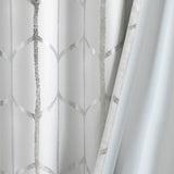 Intelligent Design Khloe Total Blackout Metallic Print Grommet Top Curtain Panel