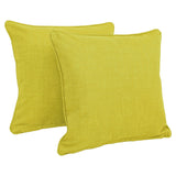 Blazing Needles Delaney Indoor/Outdoor Throw Pillow Set (Set of 4)