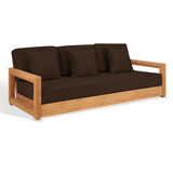 SAFAVIEH Couture Montford Teak 3-Seat Bench Casing Cover - 72Wx29Dx1H