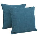 Blazing Needles Delaney Indoor/Outdoor Throw Pillow Set (Set of 4)