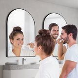 Bathroom Arch Aluminum Wall Mirror Vanity Mirrors