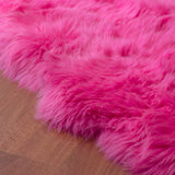Silver Orchid Nansen Genuine Soft Australian Sheepskin Rug